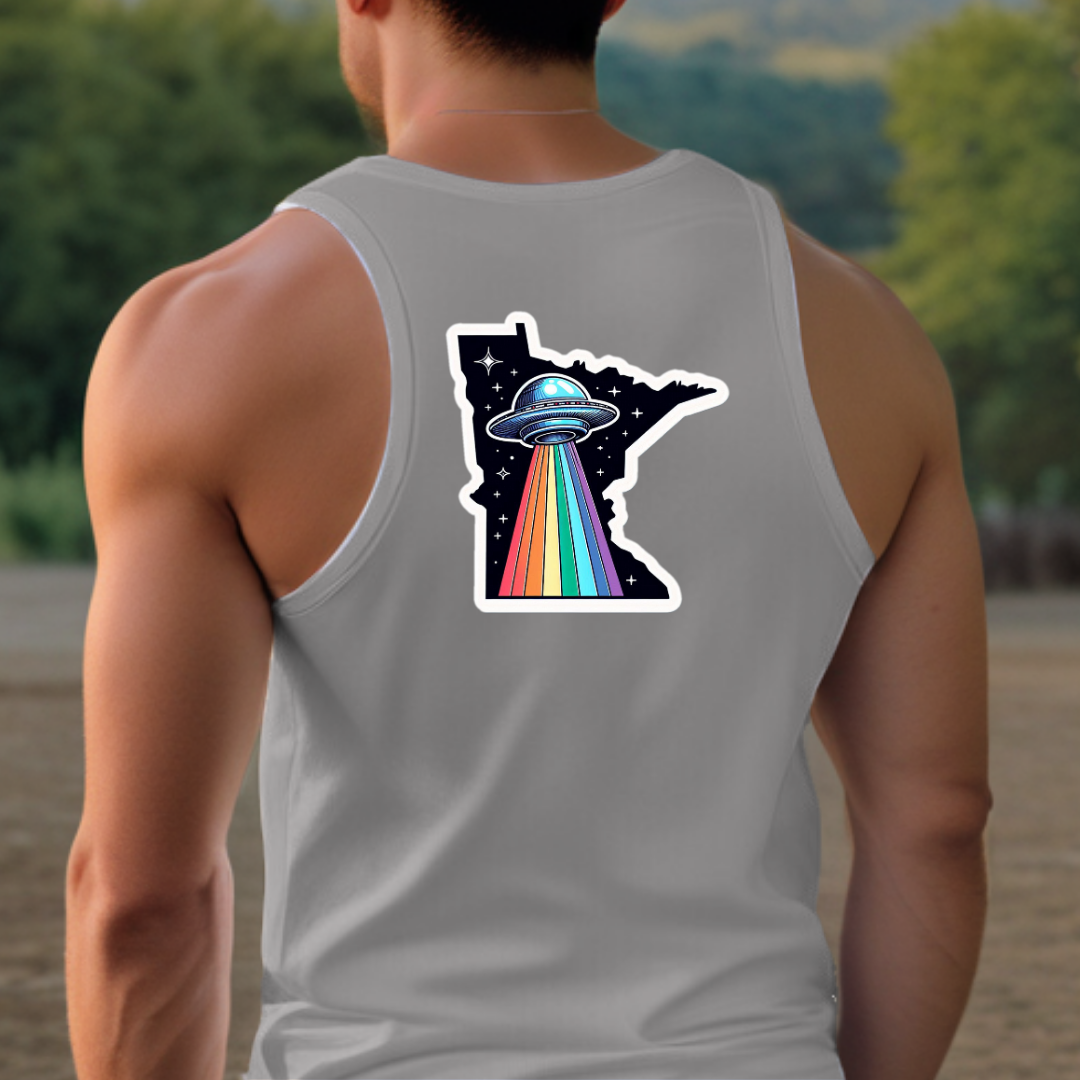 Minnesota Pride Tank Top- Back Print