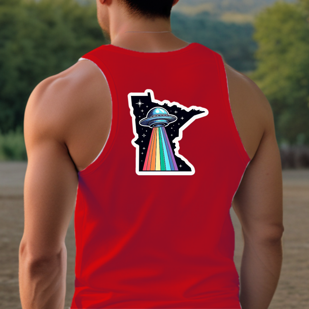 Minnesota Pride Tank Top- Back Print