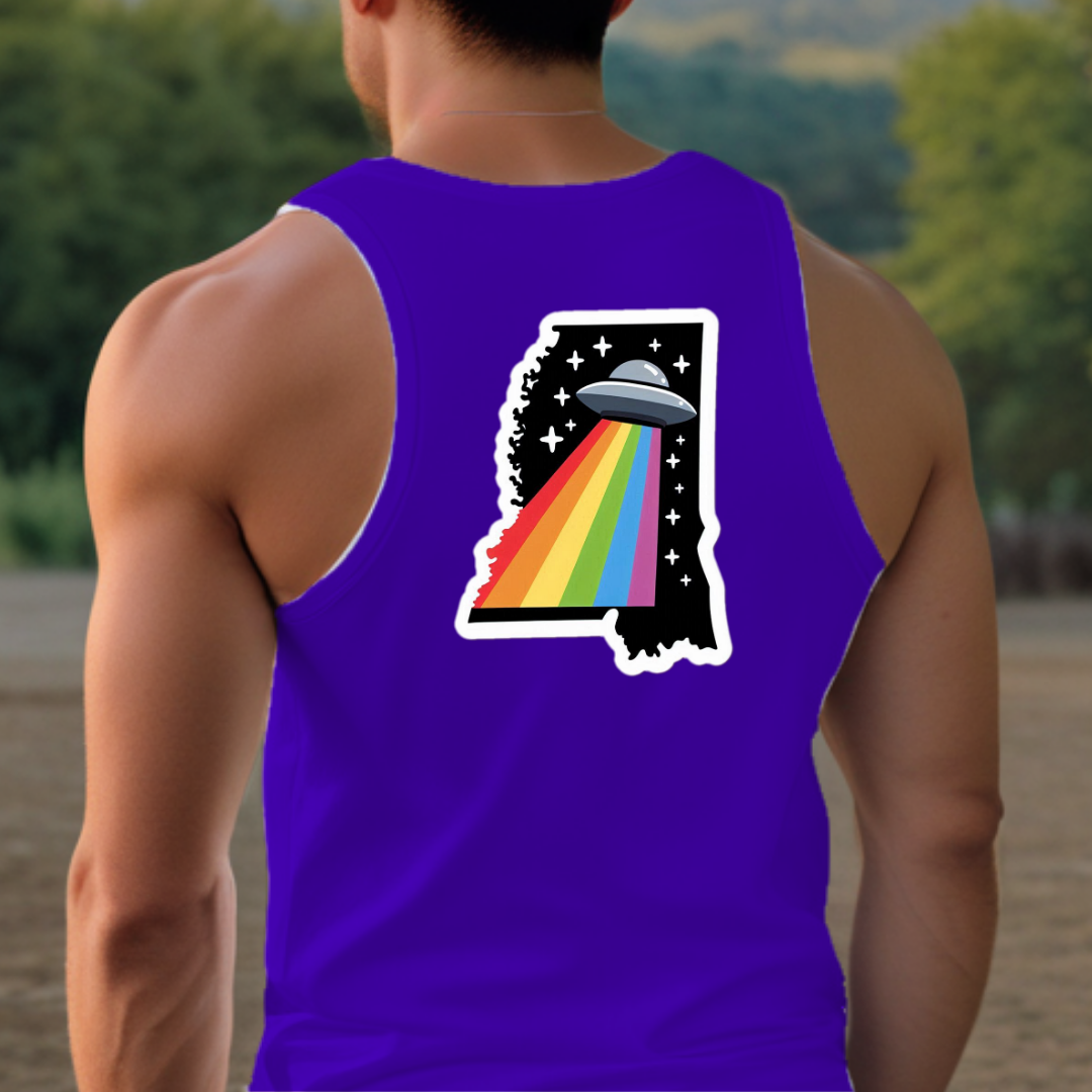 Mississippi Pride Tank Top - Back Print