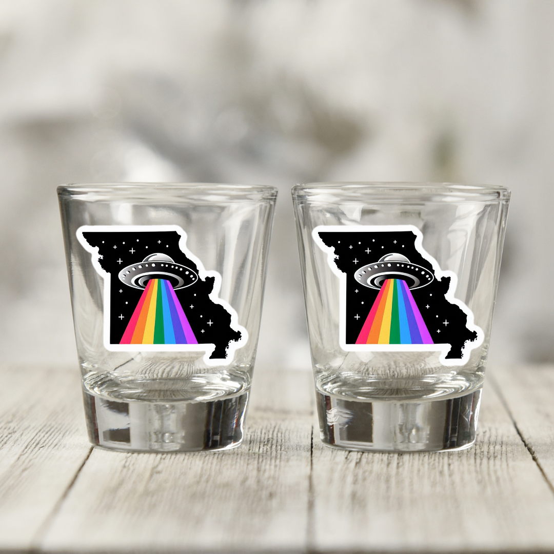 Missouri Pride Shot Glass