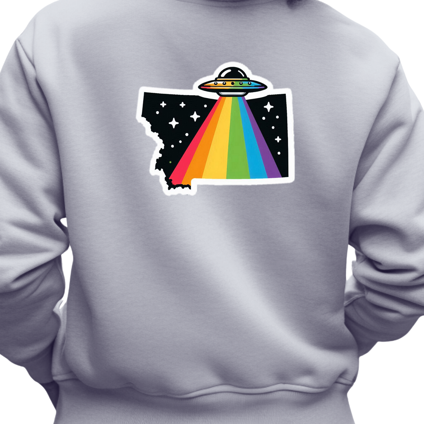 Montana PRIDE Sweatshirt On The Back