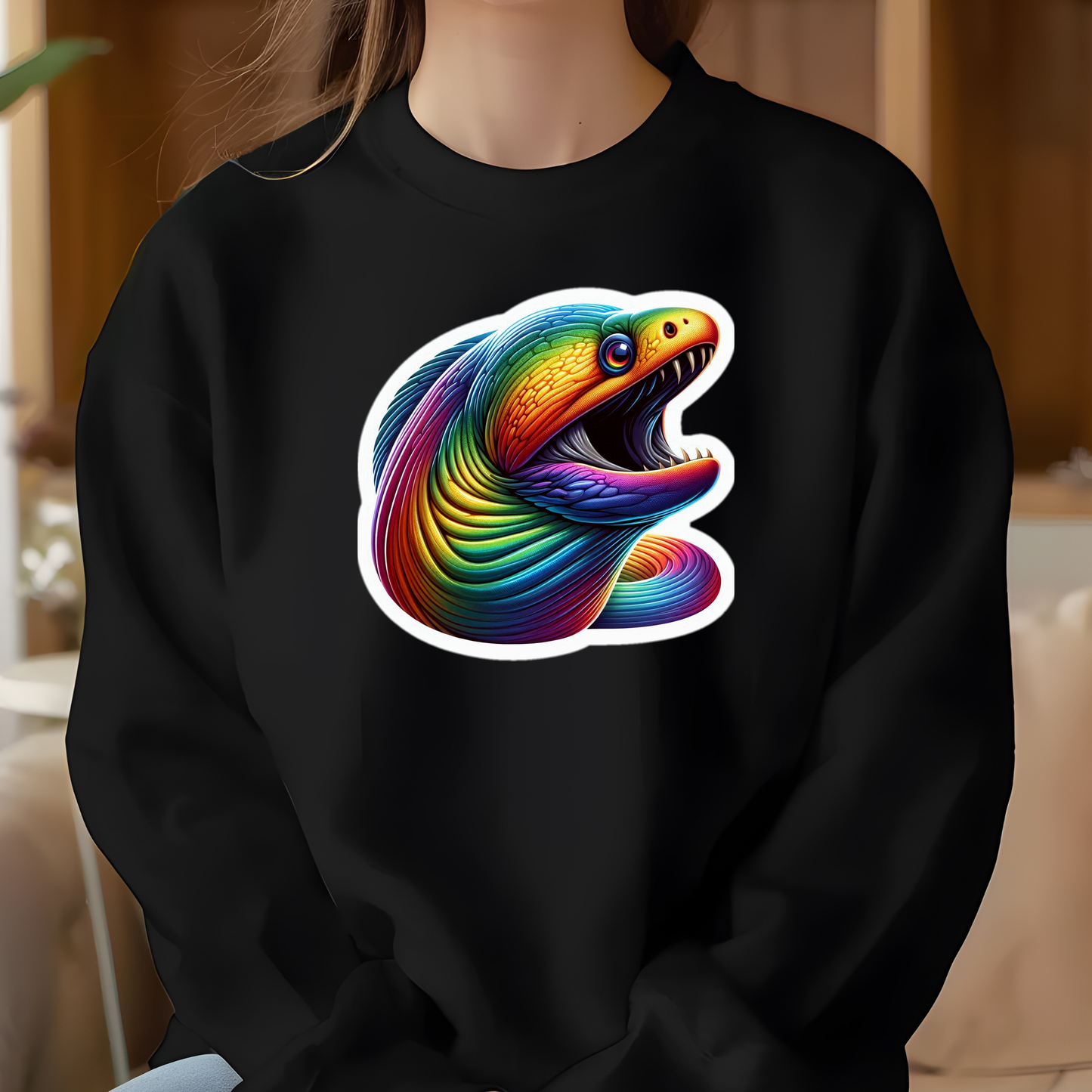 Rainbow Moray Eel Sweatshirt