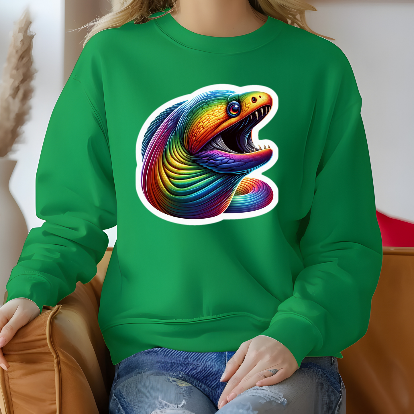 Rainbow Moray Eel Sweatshirt