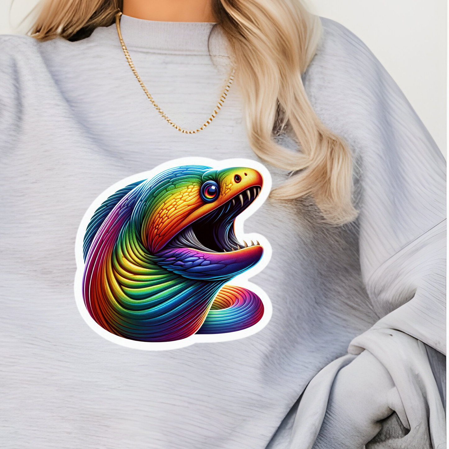 Rainbow Moray Eel Sweatshirt