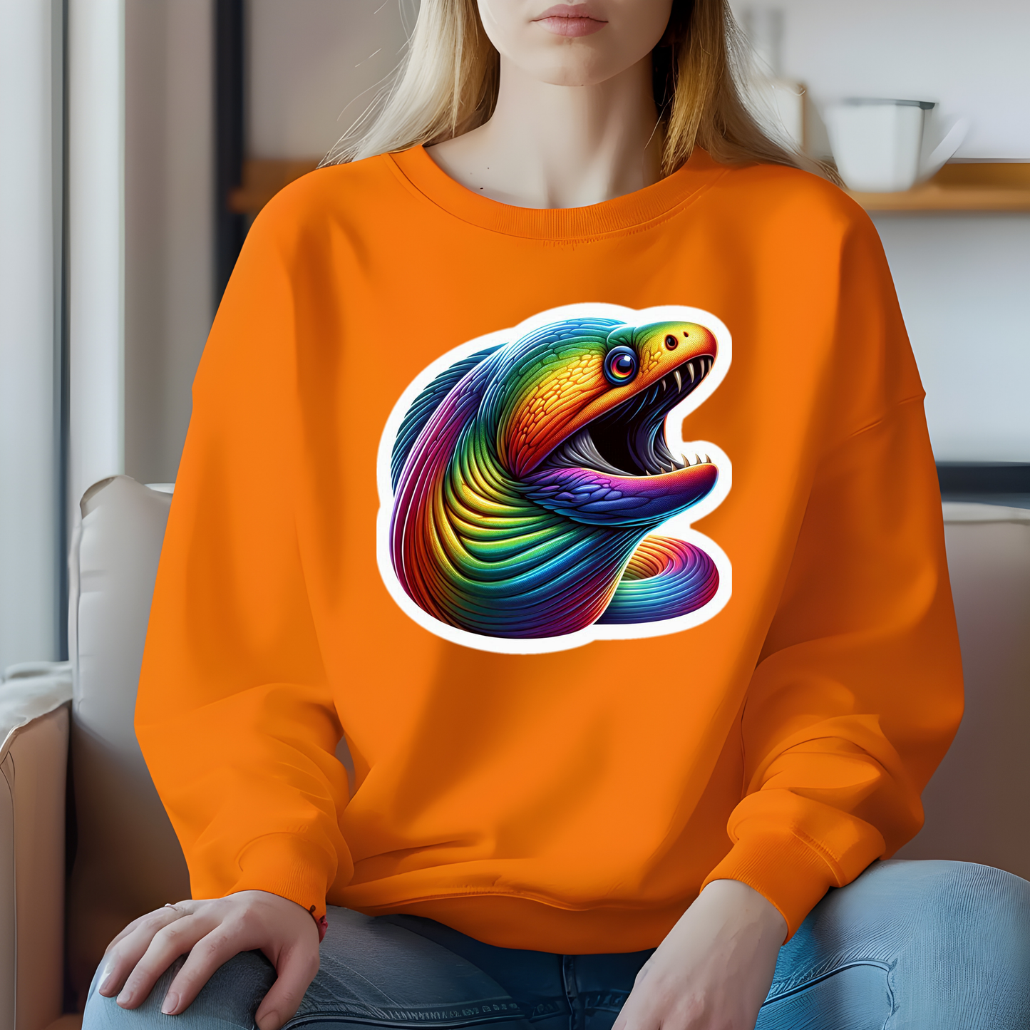 Rainbow Moray Eel Sweatshirt