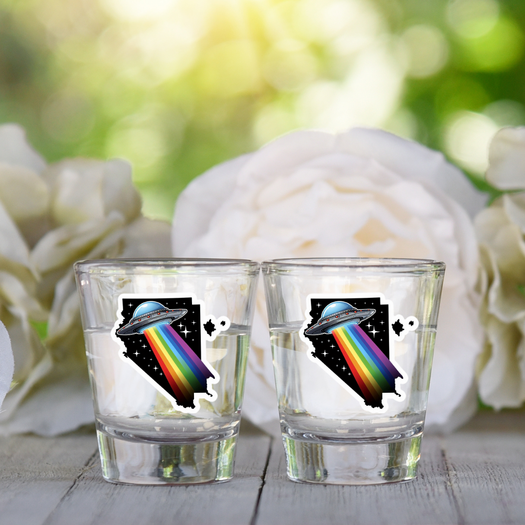 PRIDE Nevada Shot Glasses