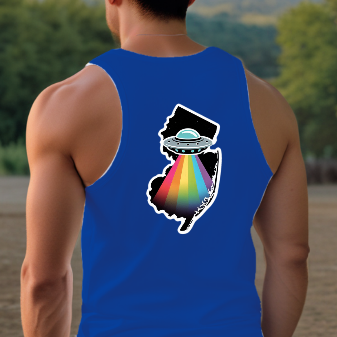 New Jersey Pride Tank Top - Back Print