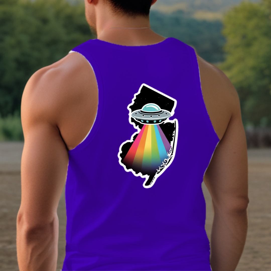 New Jersey Pride Tank Top - Back Print