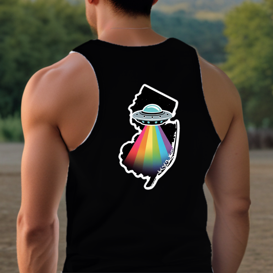 New Jersey Pride Tank Top - Back Print