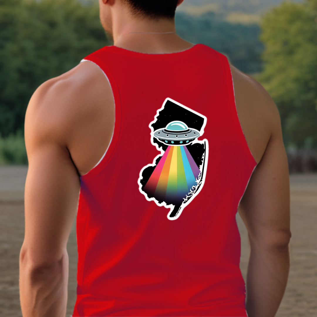 New Jersey Pride Tank Top - Back Print