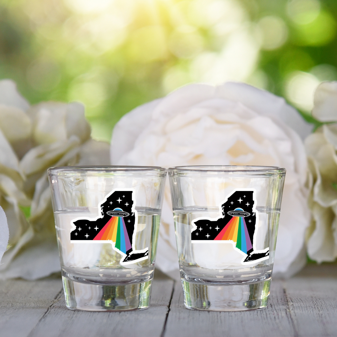 New York Pride Shot Glass
