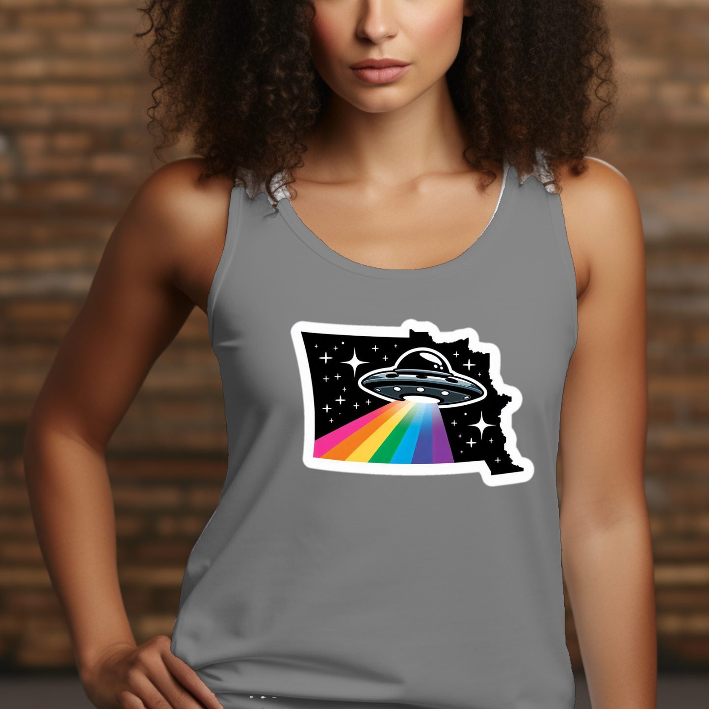 North Dakota Pride Tank Top