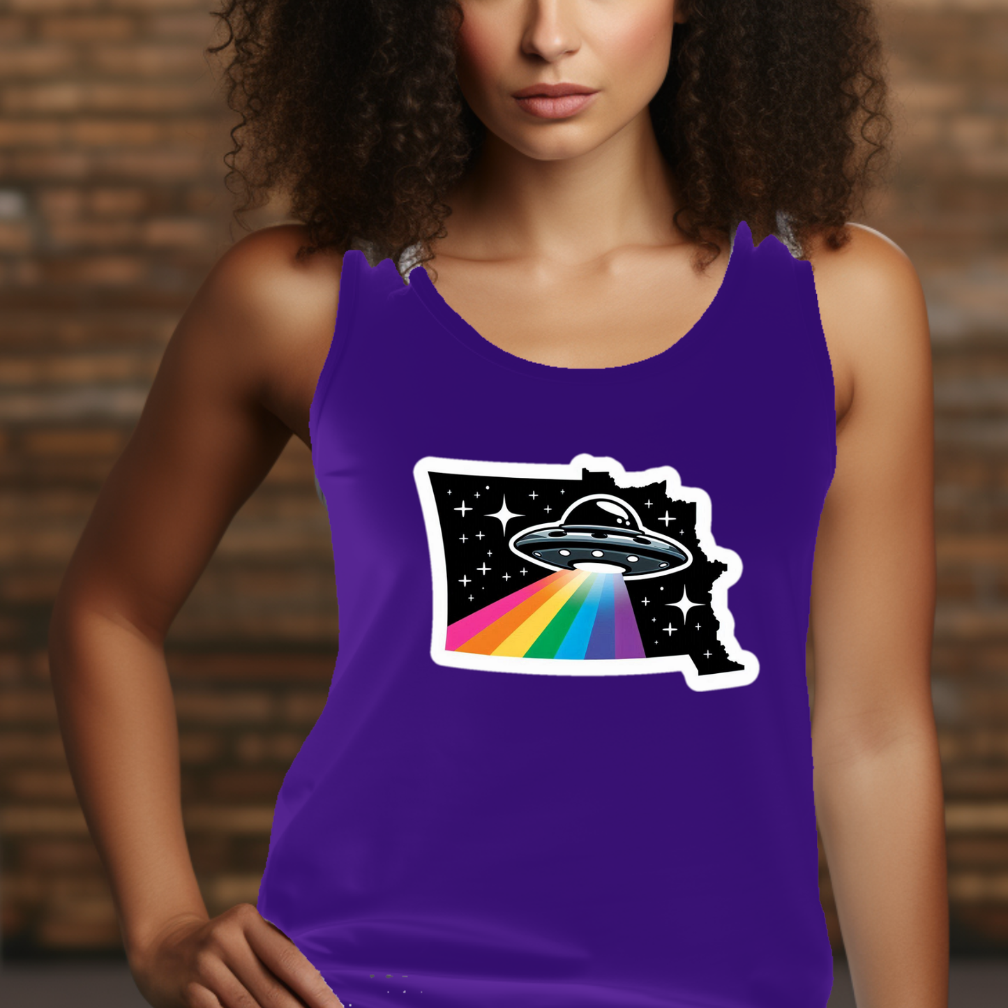 North Dakota Pride Tank Top