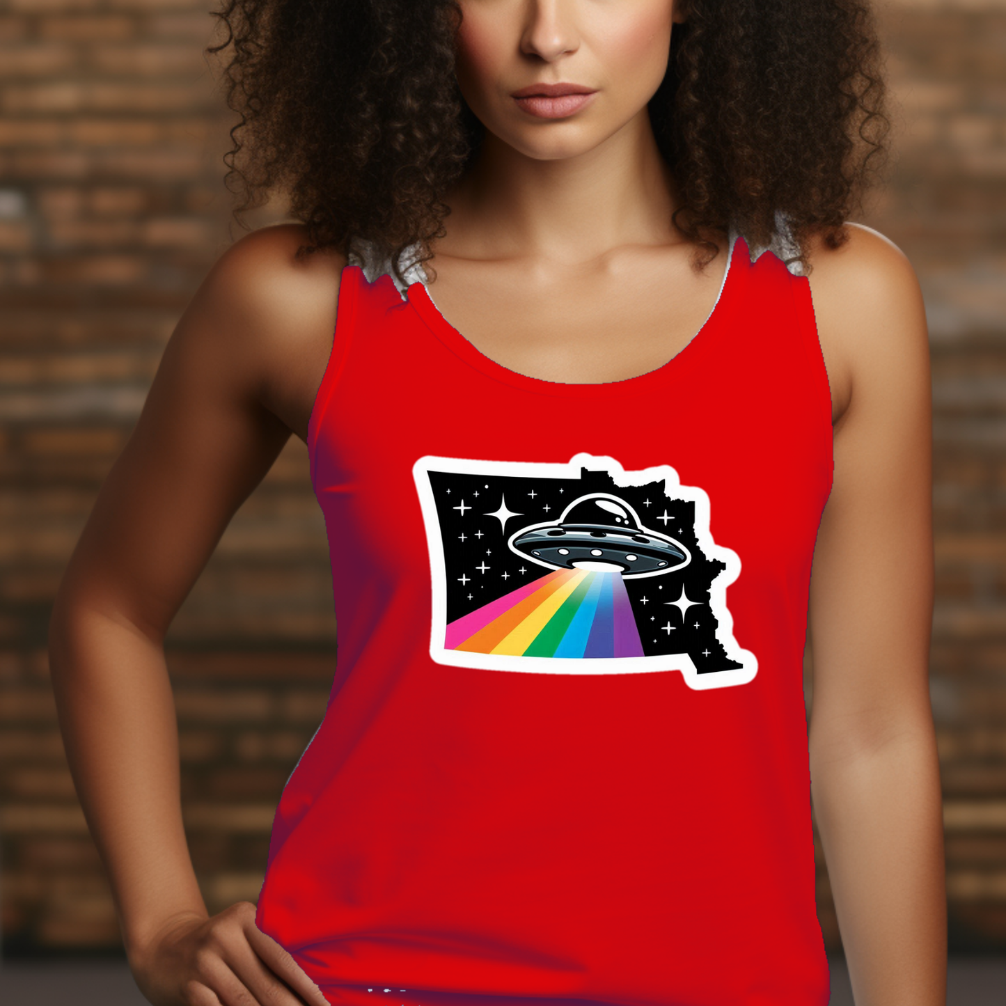 North Dakota Pride Tank Top