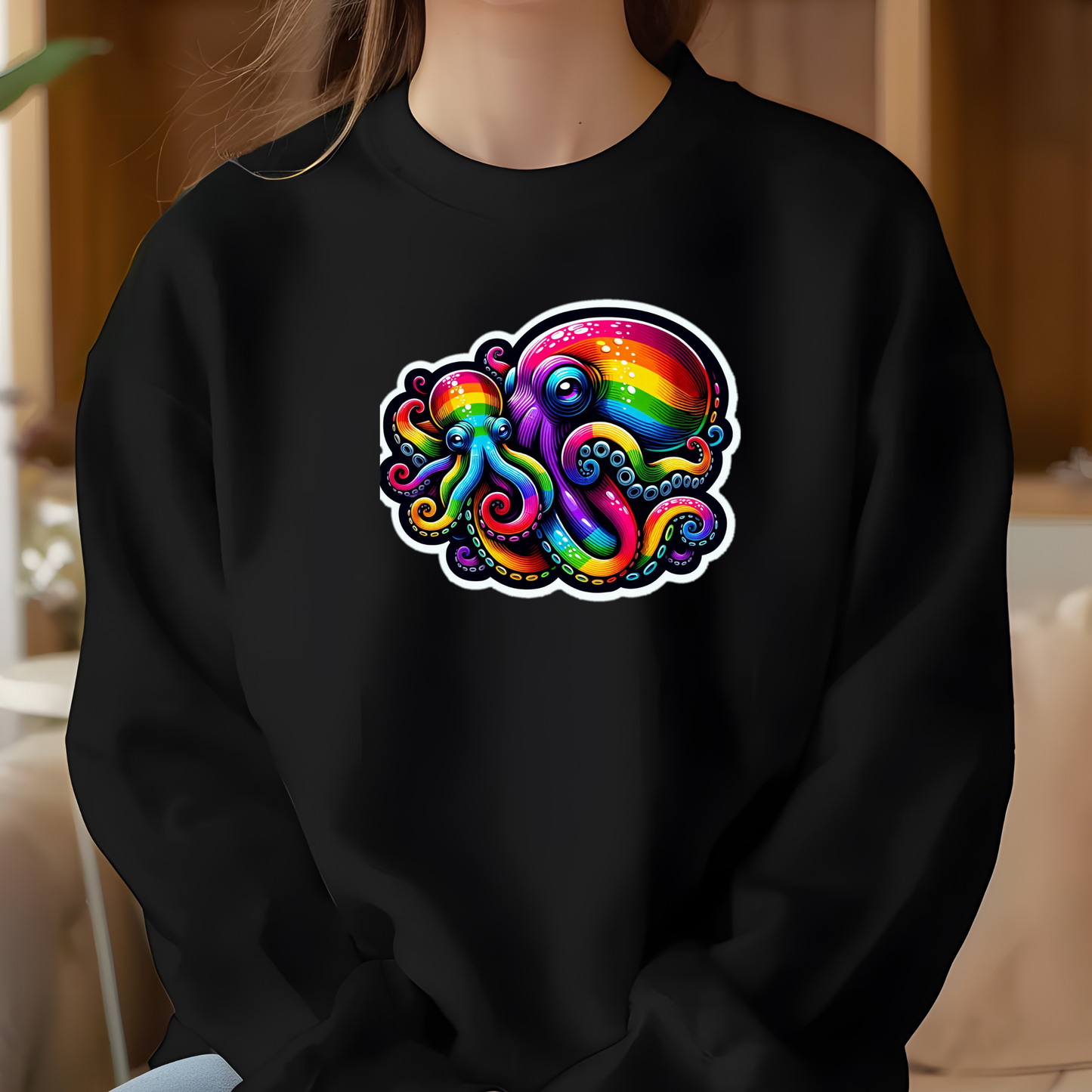 Rainbow Octopuses Sweatshirt