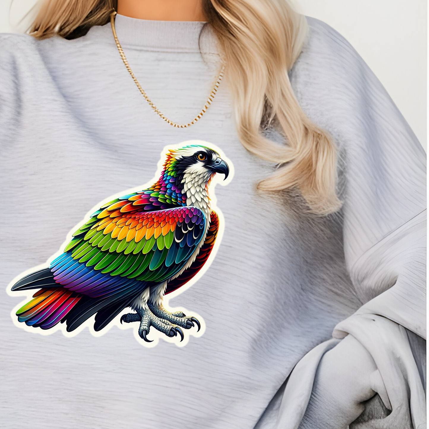 Rainbow Osprey Sweatshirt