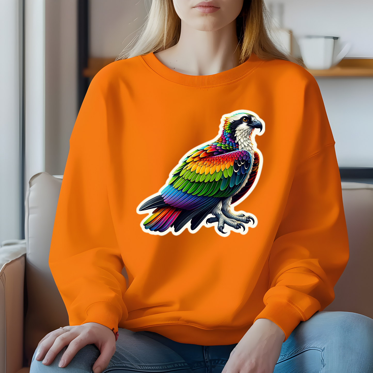 Rainbow Osprey Sweatshirt
