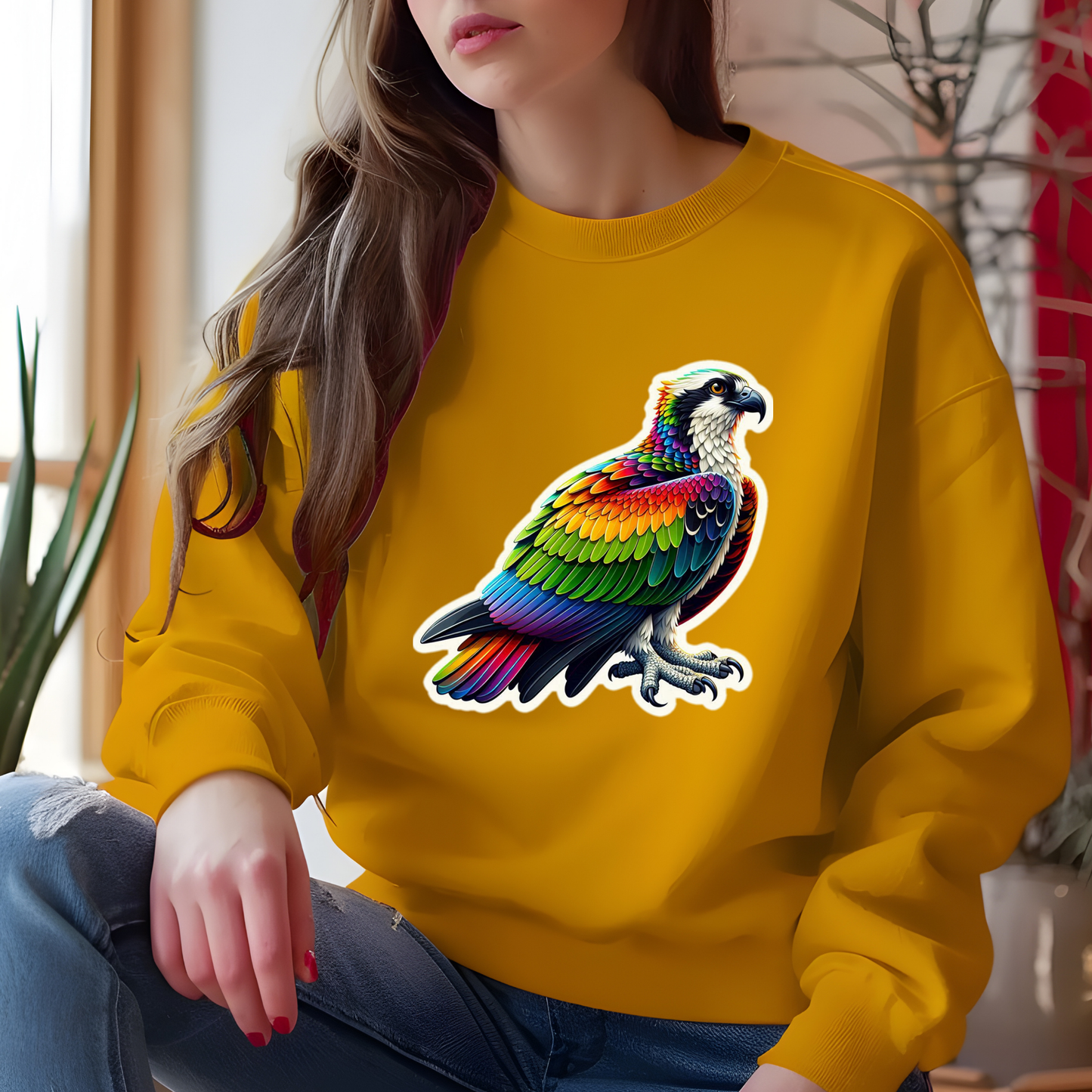 Rainbow Osprey Sweatshirt