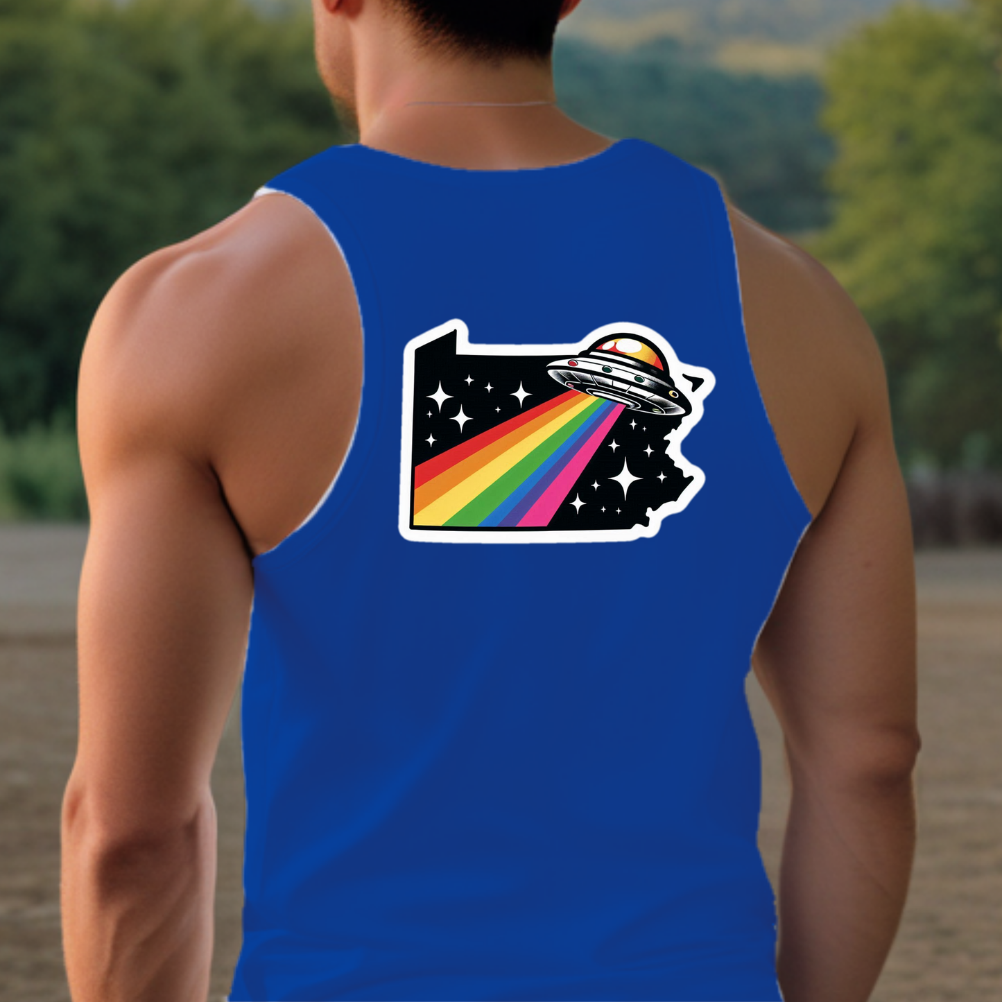 Pennsylvania Pride Tank Top - Back Print
