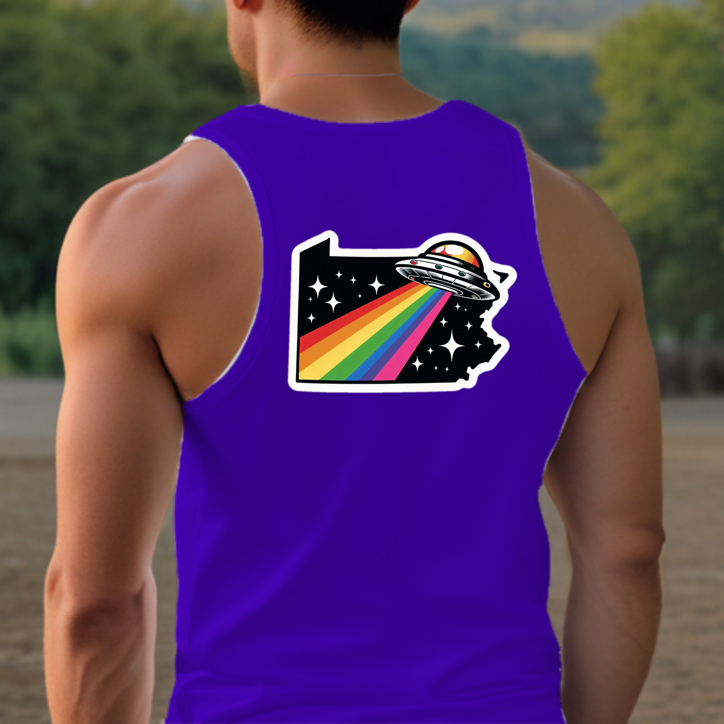 Pennsylvania Pride Tank Top - Back Print