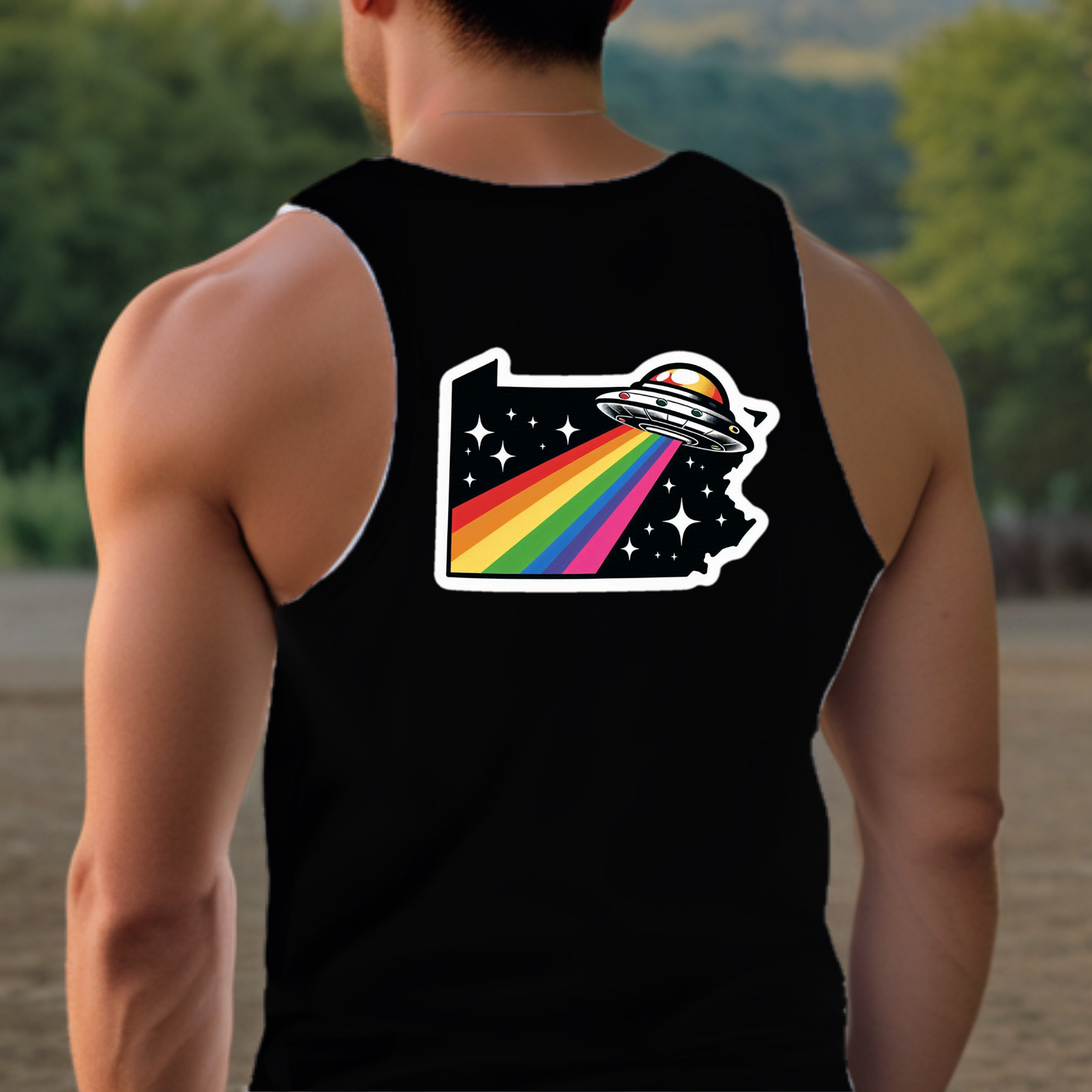 Pennsylvania Pride Tank Top - Back Print