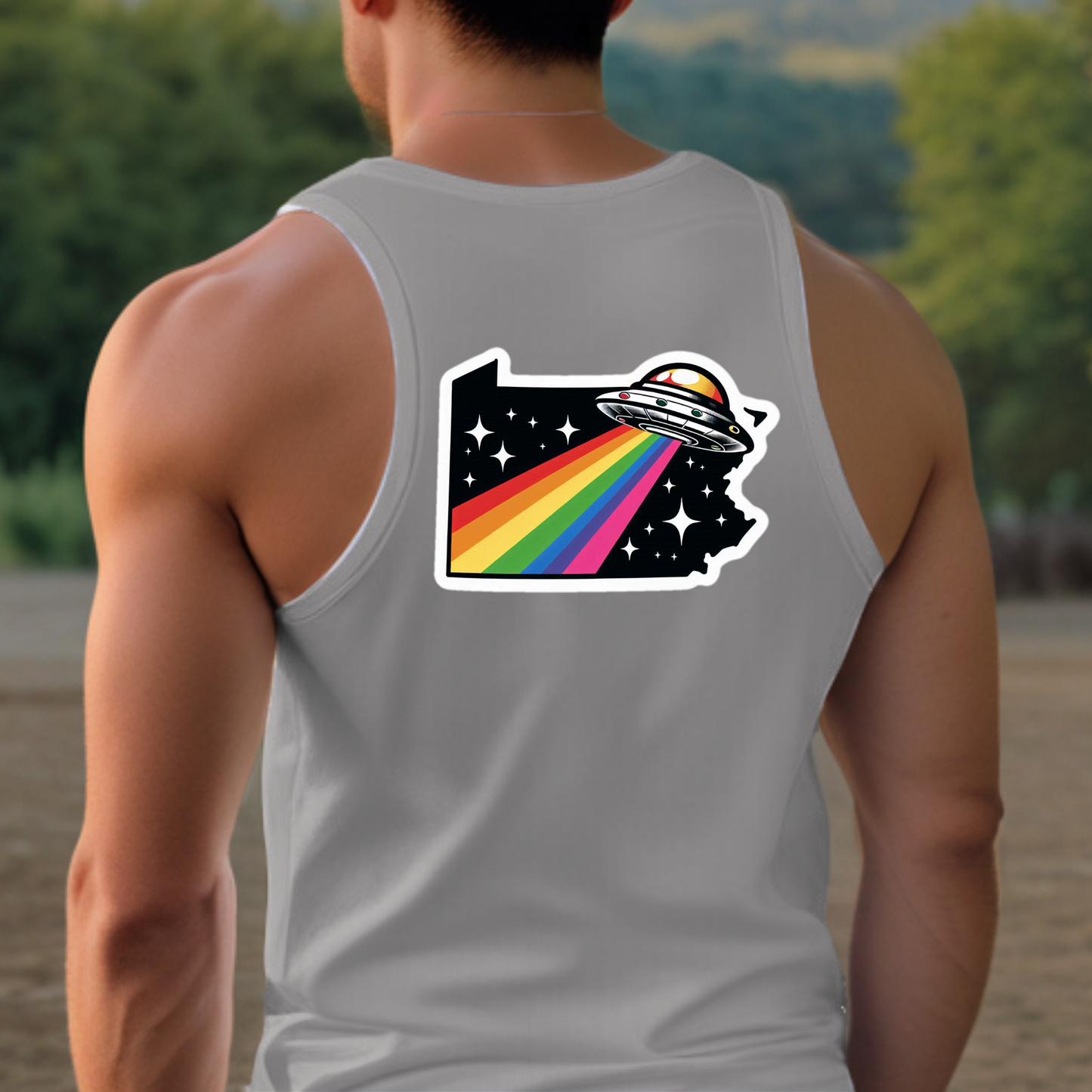 Pennsylvania Pride Tank Top - Back Print