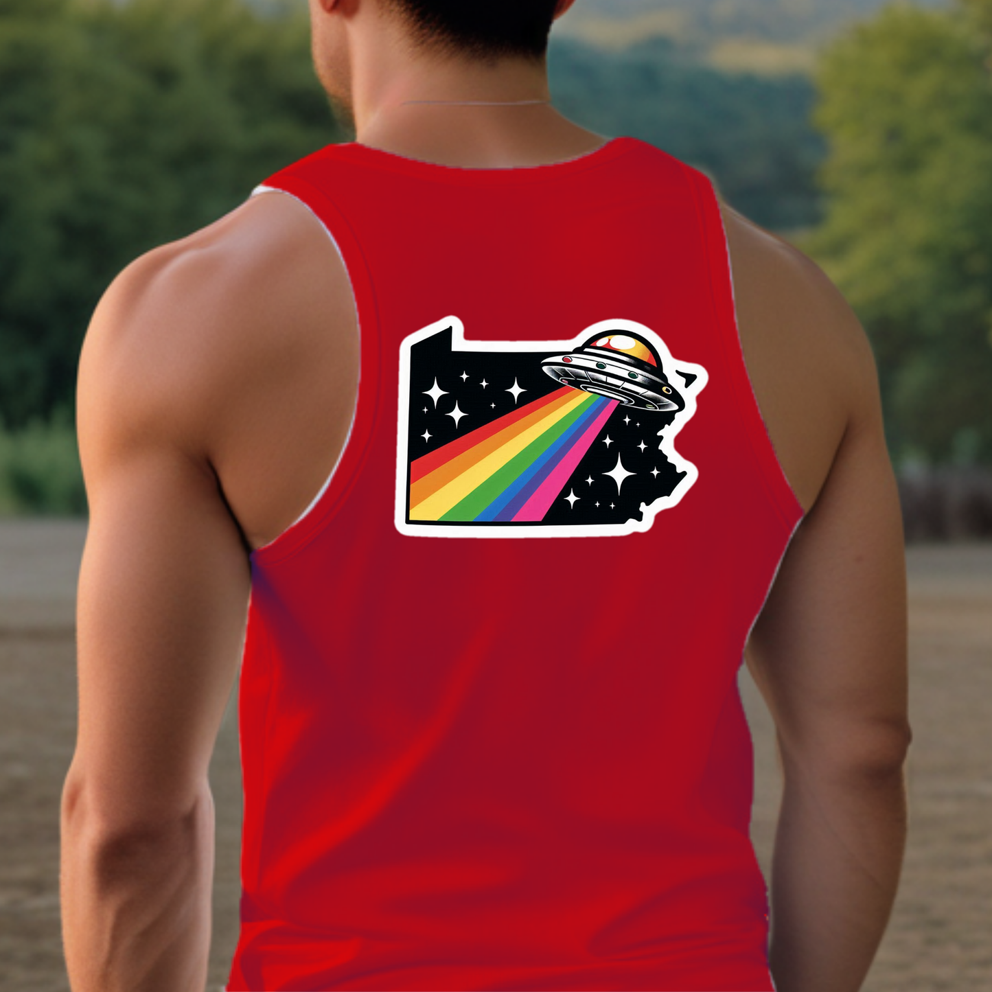 Pennsylvania Pride Tank Top - Back Print