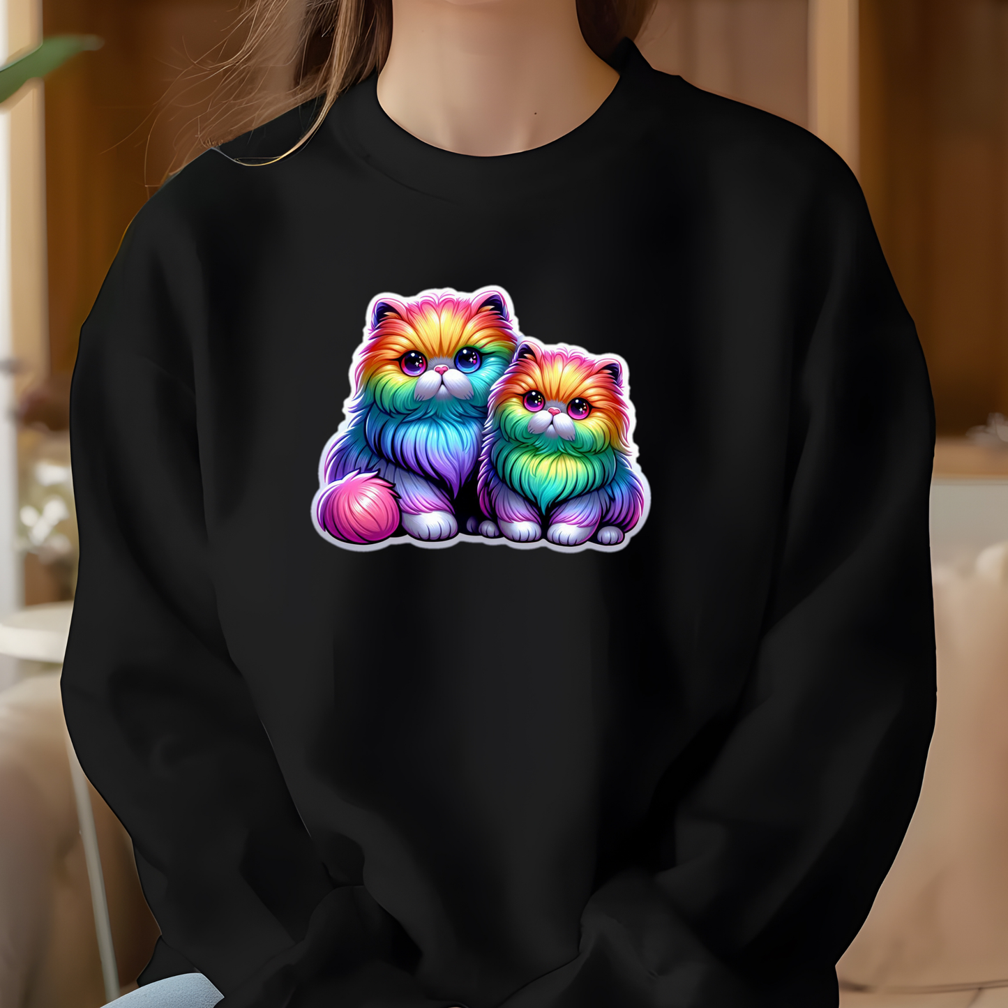Rainbow Persians Sweatshirt