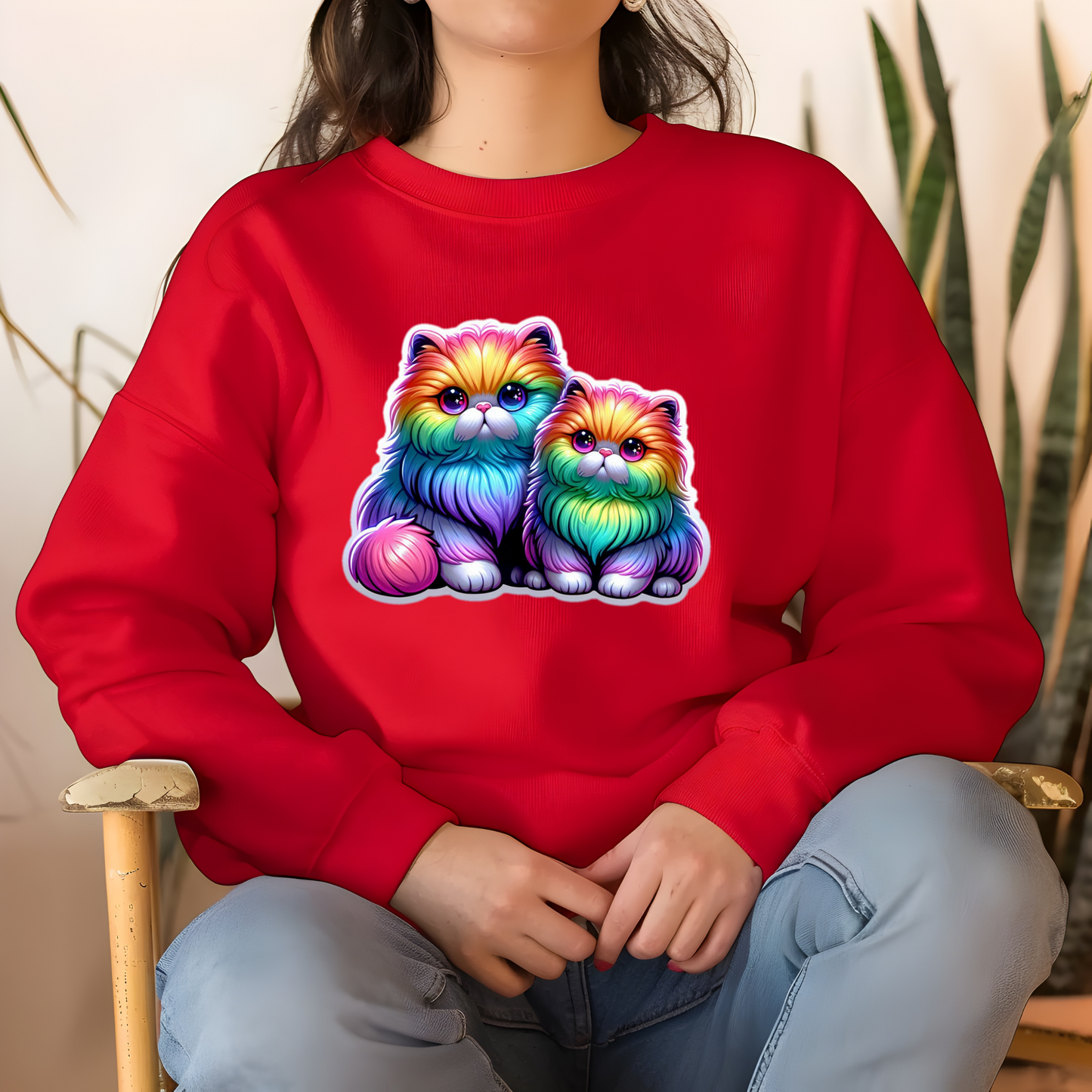 Rainbow Persians Sweatshirt