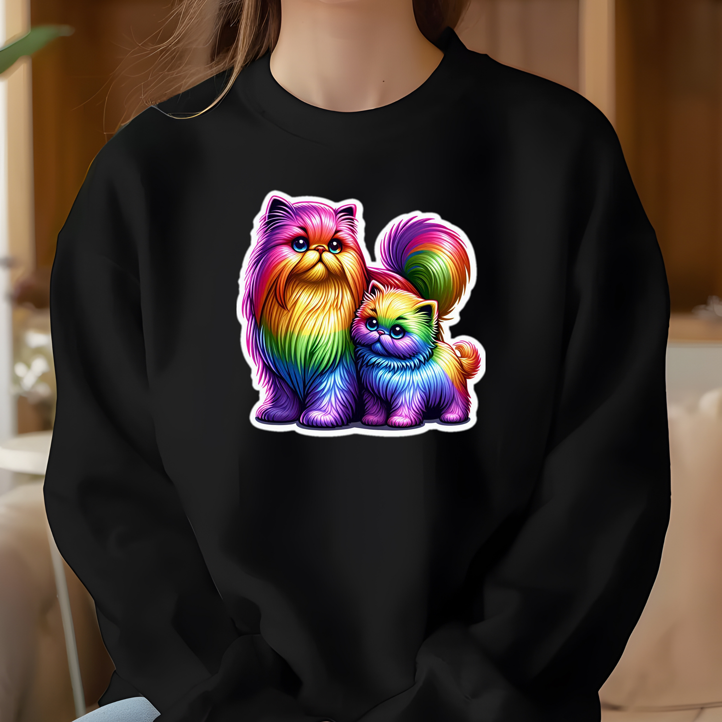 Rainbow Persians Sweatshirt