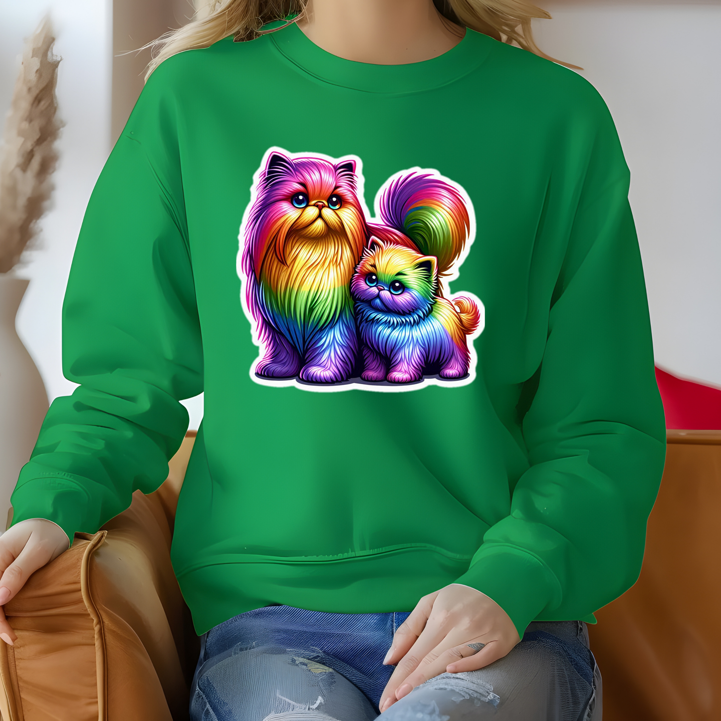 Rainbow Persians Sweatshirt