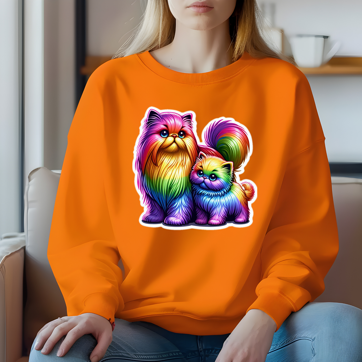 Rainbow Persians Sweatshirt