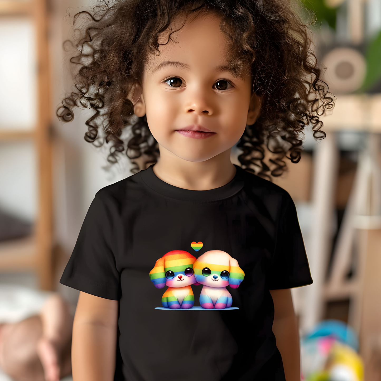 Full Color Puppies Toddler T-shirt