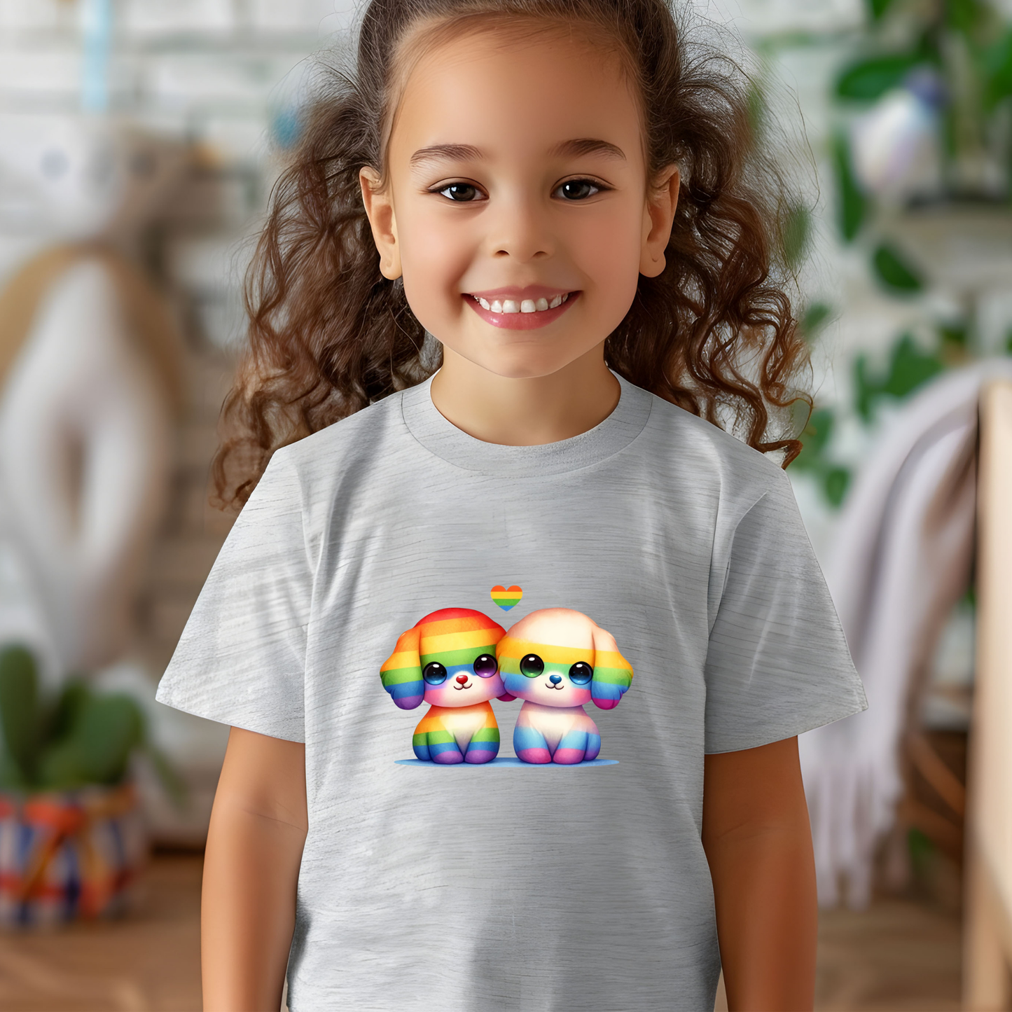 Full Color Puppies Toddler T-shirt