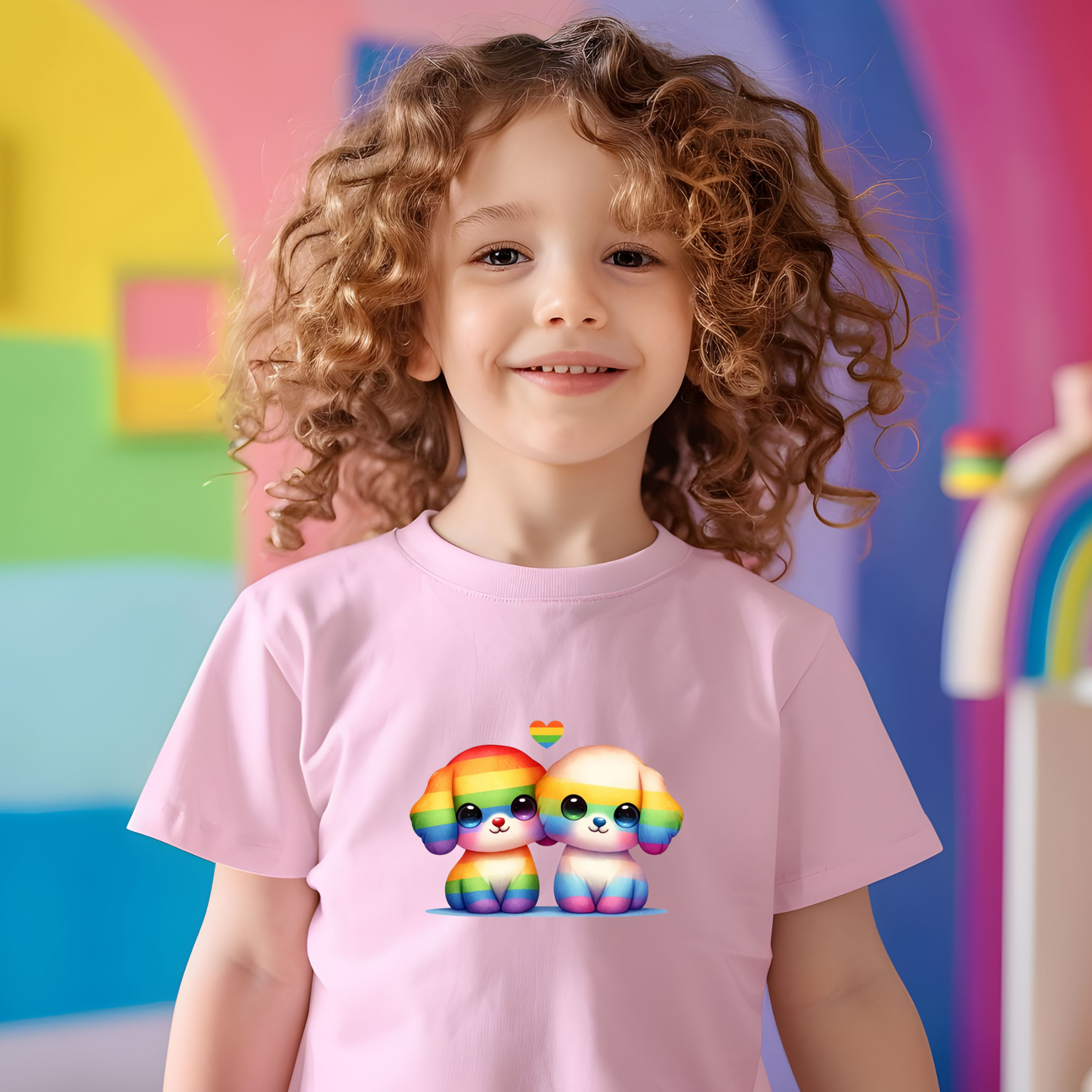 Full Color Puppies Toddler T-shirt