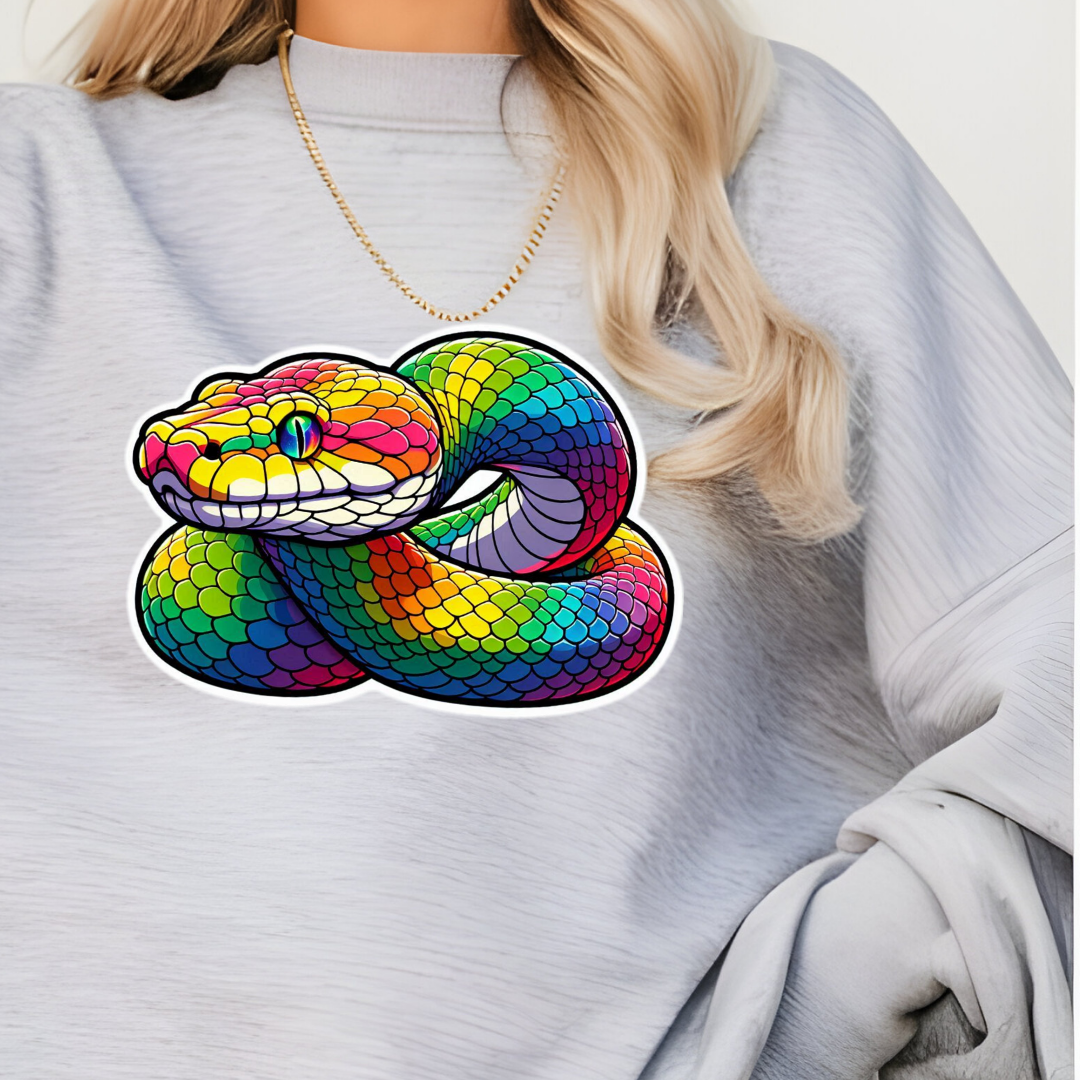Rainbow Python Sweatshirt