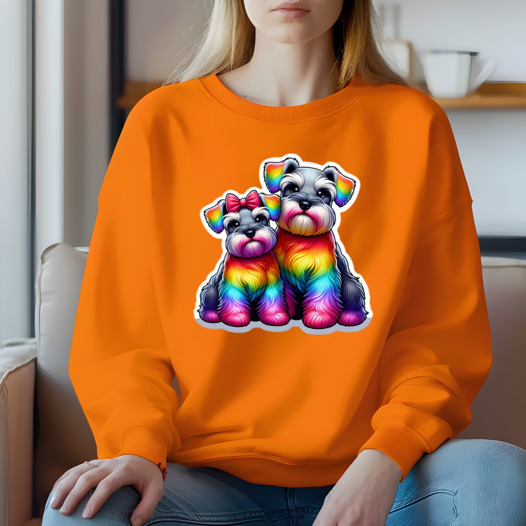 Rainbow Schnauzers Sweatshirt