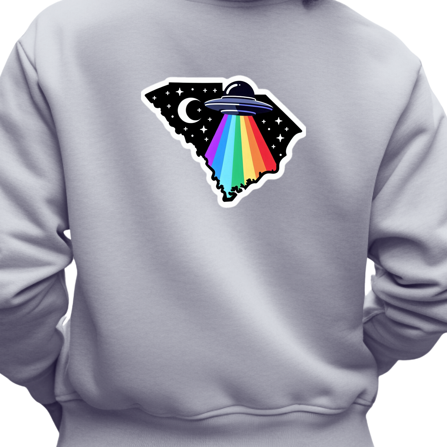 South Carolina PRIDE Sweatshirt On the Back