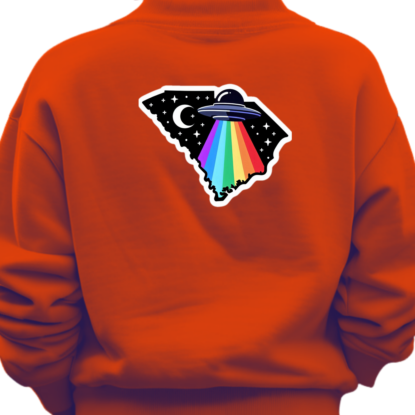 South Carolina PRIDE Sweatshirt On the Back