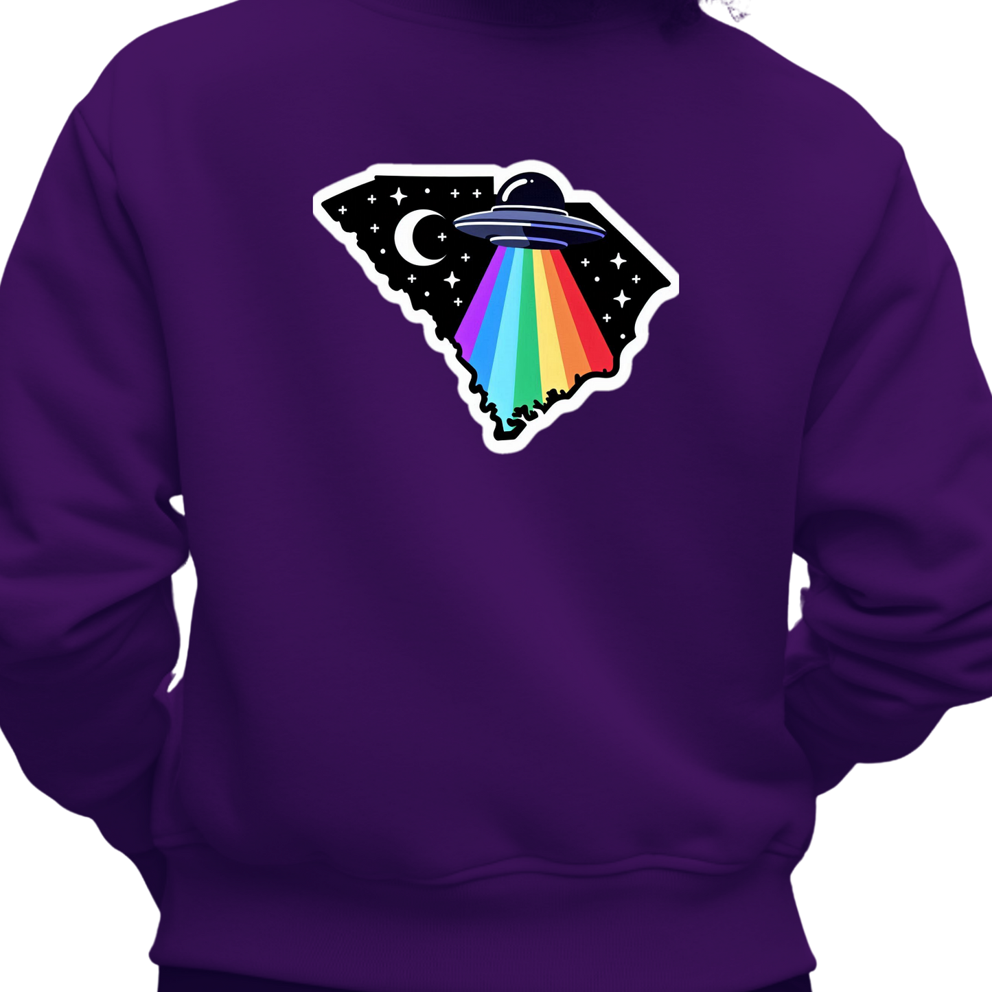 South Carolina PRIDE Sweatshirt On the Back