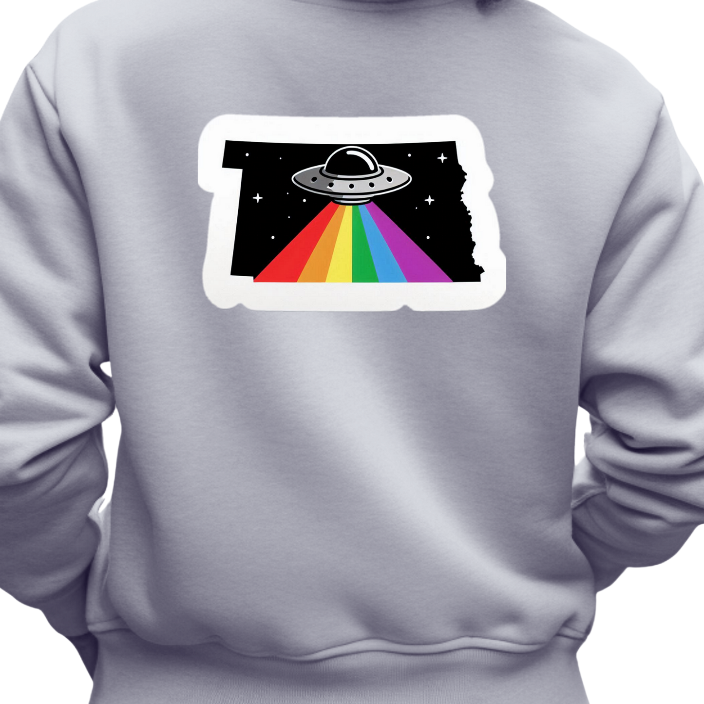 South Dakota PRIDE Sweatshirt On the Back