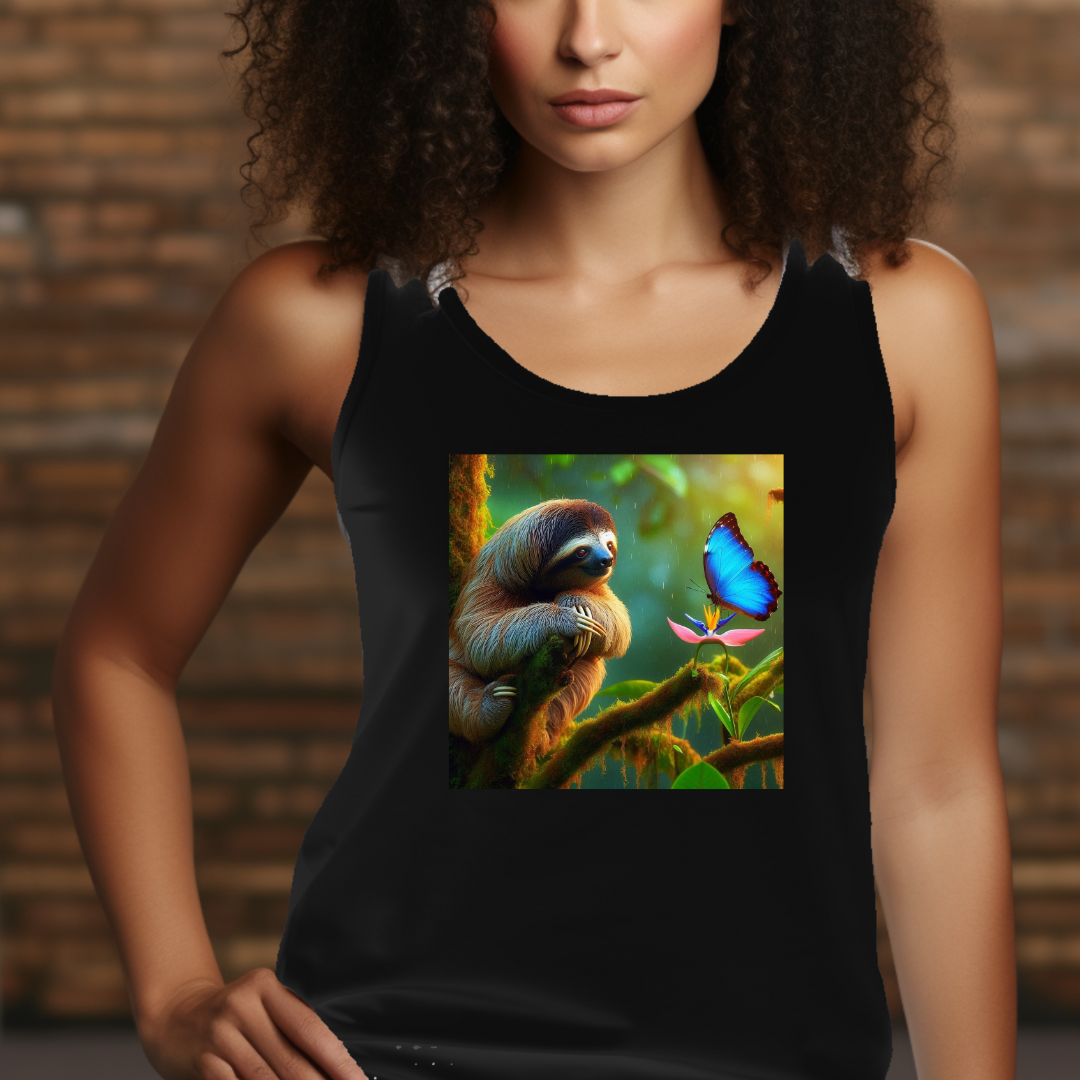 Costa Rican Rain Forest Racerback Tank