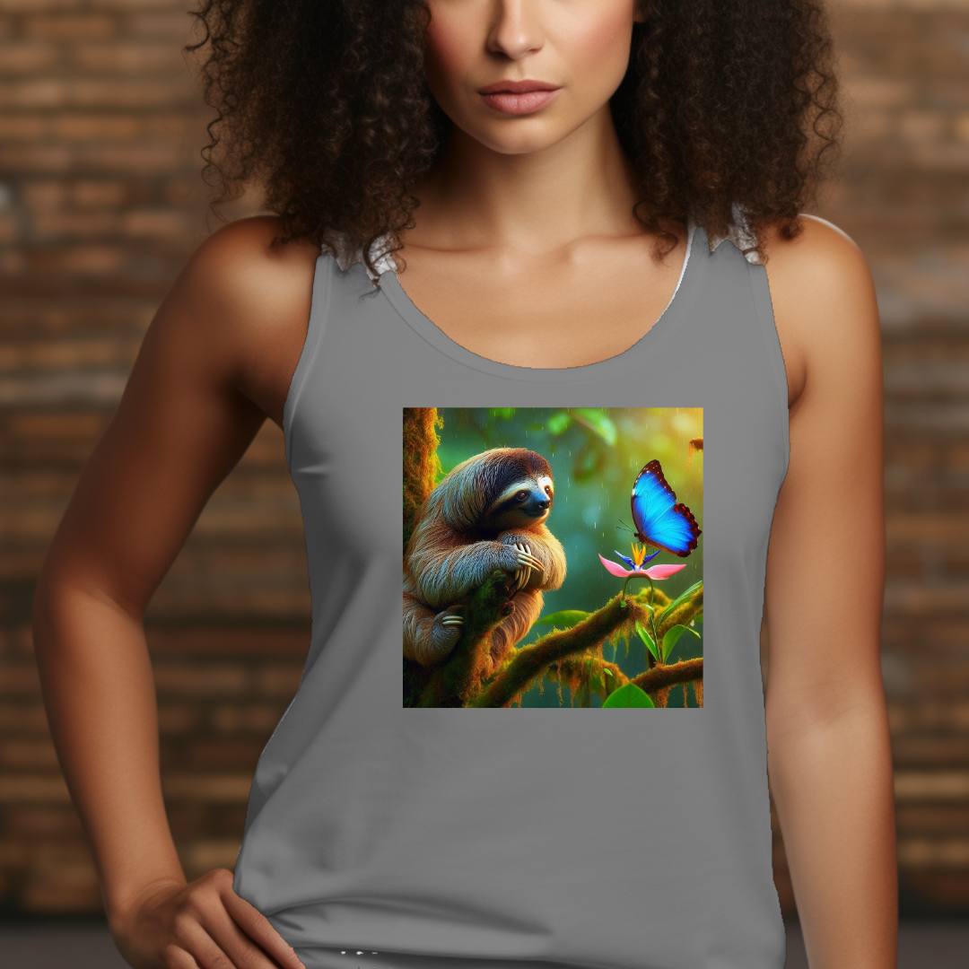 Costa Rican Rain Forest Racerback Tank