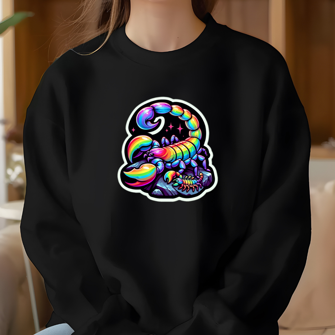 Rainbow Scorpions Sweatshirt