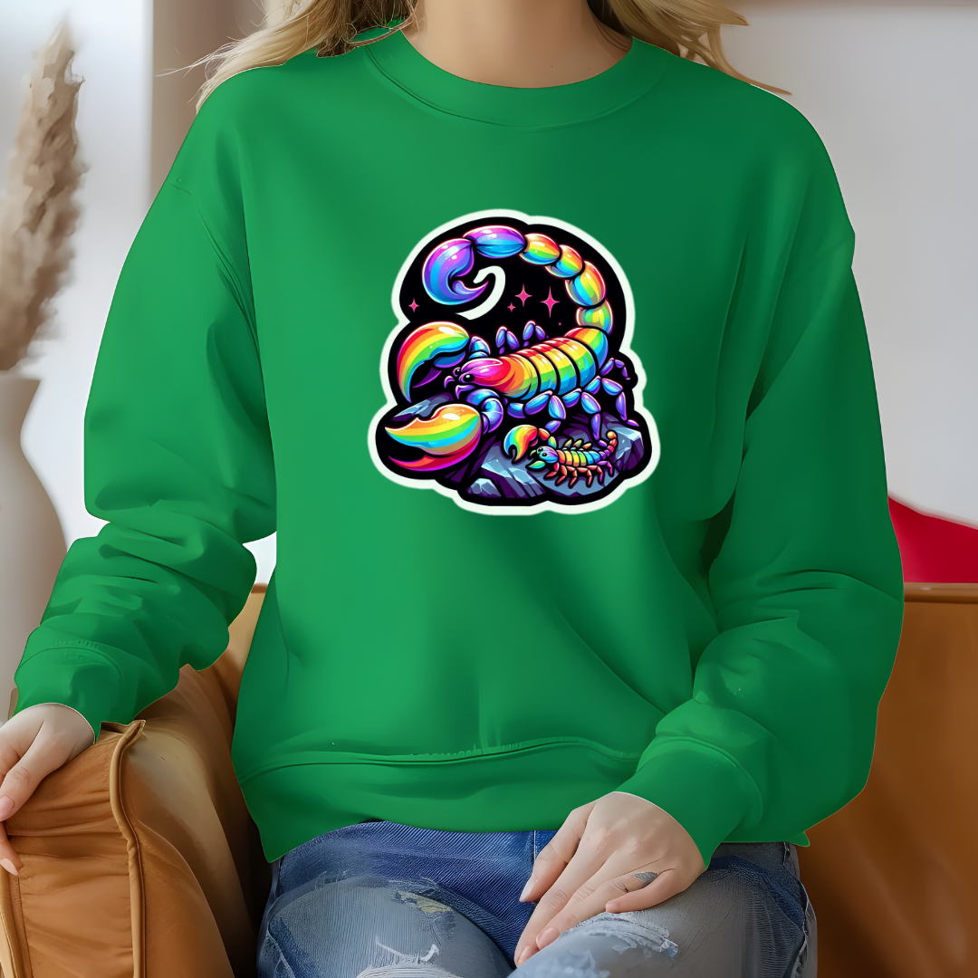 Rainbow Scorpions Sweatshirt