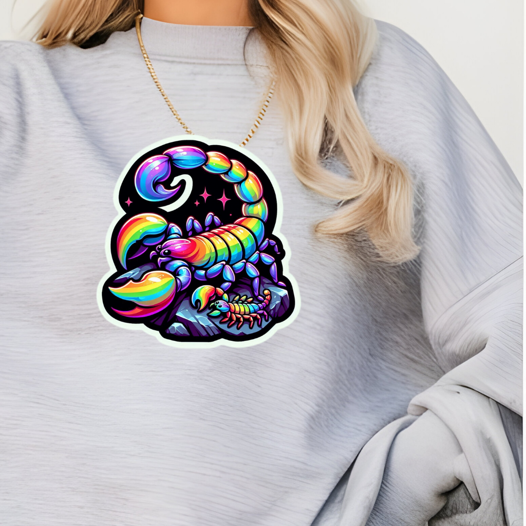 Rainbow Scorpions Sweatshirt
