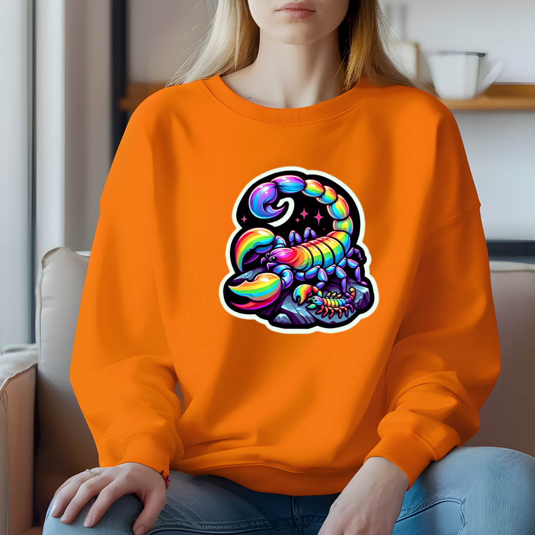 Rainbow Scorpions Sweatshirt