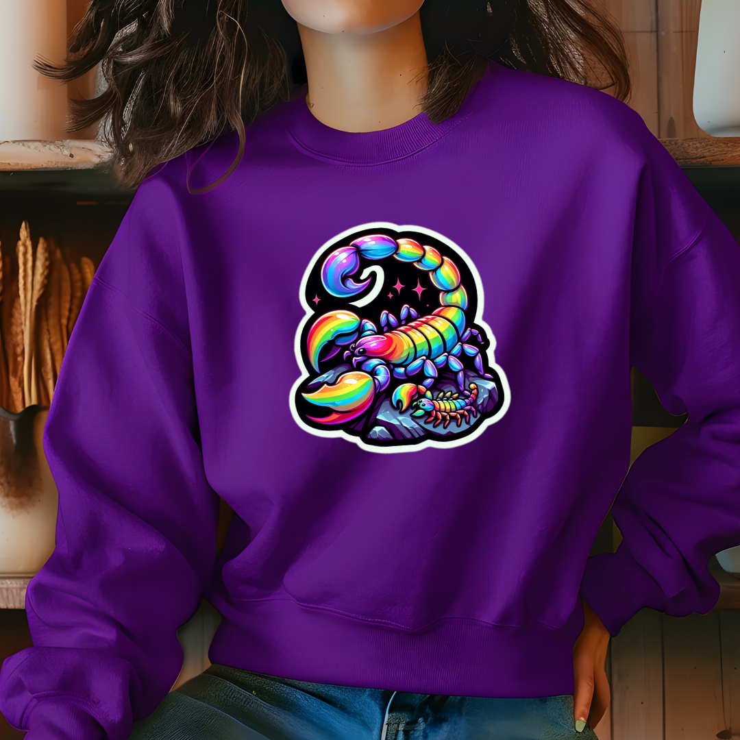Rainbow Scorpions Sweatshirt