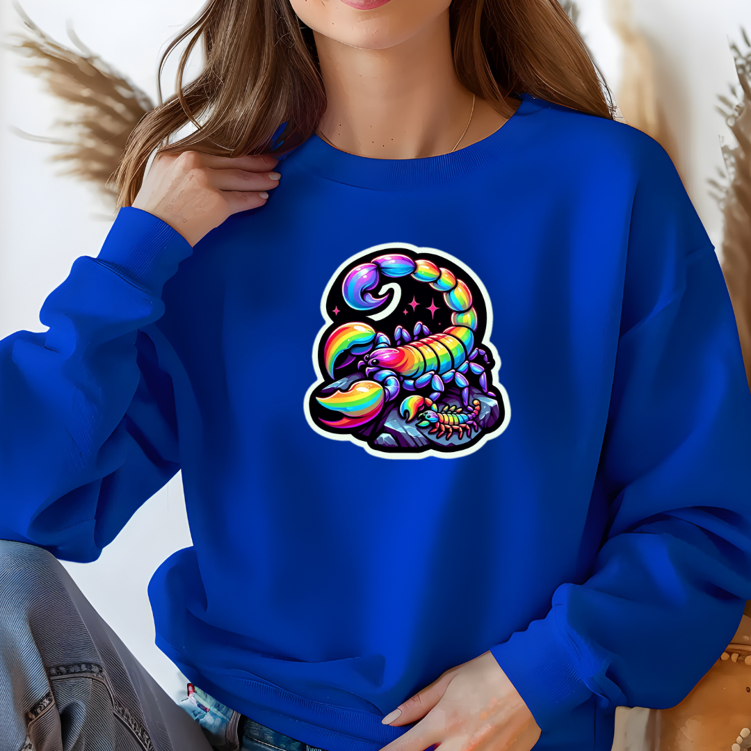 Rainbow Scorpions Sweatshirt