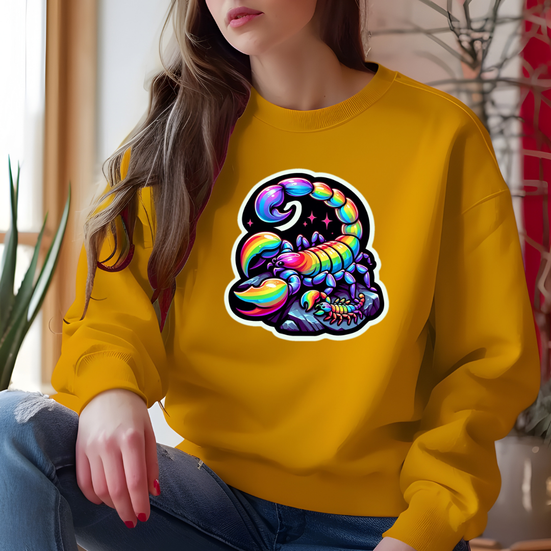 Rainbow Scorpions Sweatshirt